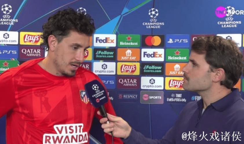 希门尼斯绝杀锁定胜局,荣膺马竞对国米之战最佳球员 希门尼斯绝杀锁定胜局,荣膺马竞对国米之战最佳球员